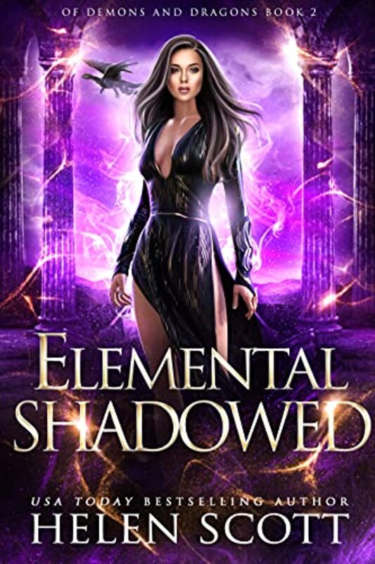 Book cover for "Elemental Shadowed" by Helen Scott