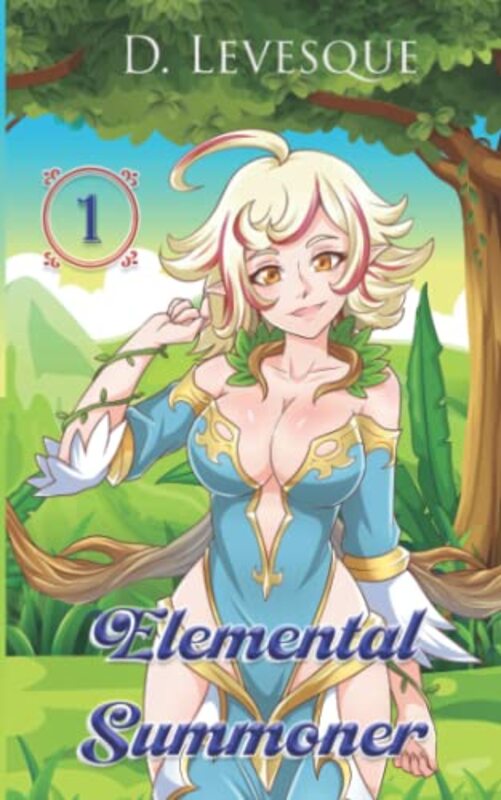 Book cover for "Elemental Summoner 1" by D Levesque