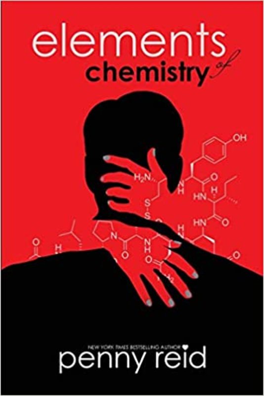 Book cover for "Elements of Chemistry" by Penny Reid