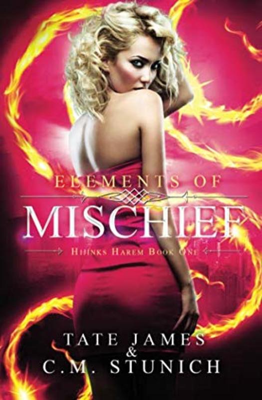 Book cover for "Elements of Mischief" by Tate James