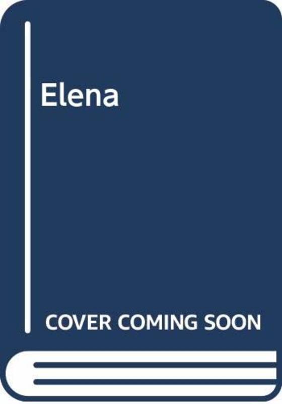 Book cover for "Elena" by Thomas H Cook