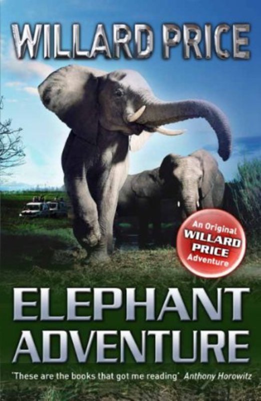 Book cover for "Elephant Adventure" by Willard Price