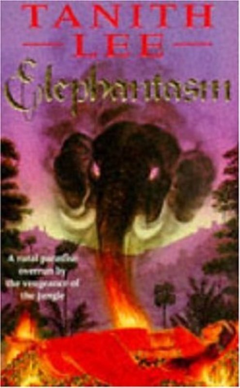 Book cover for "Elephantasm" by Tanith Lee