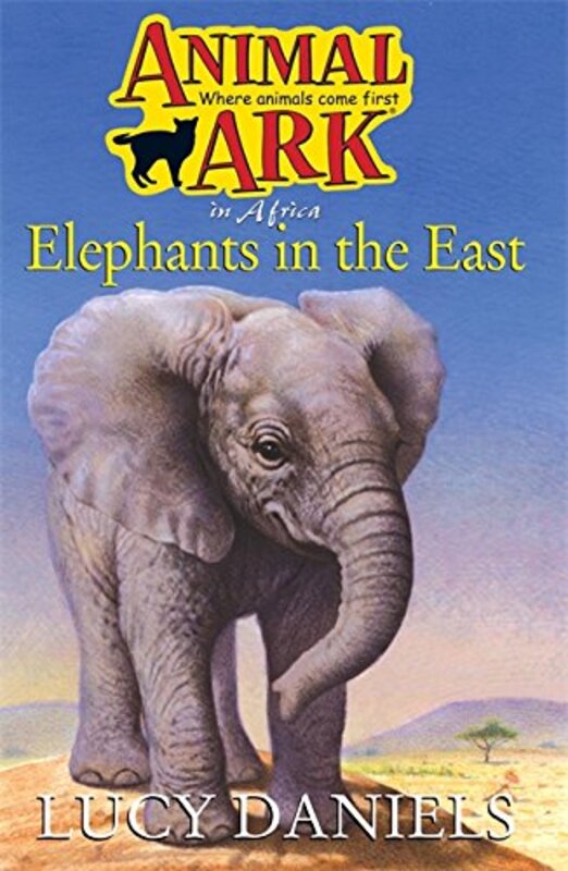 Book cover for "Elephants in the East" by Lucy Daniels