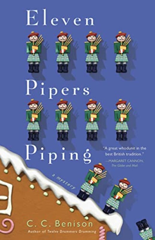 Book cover for "Eleven Pipers Piping" by CC Benison