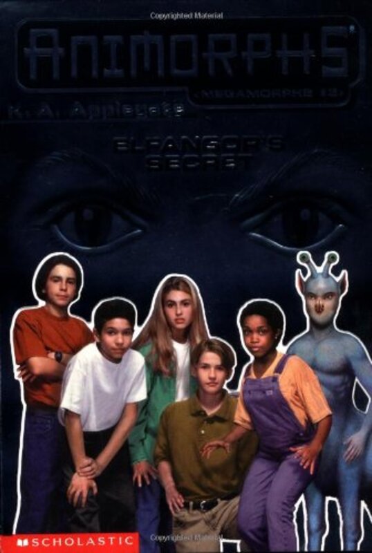 Book cover for "Elfangor's Secret" by Katherine KA Applegate