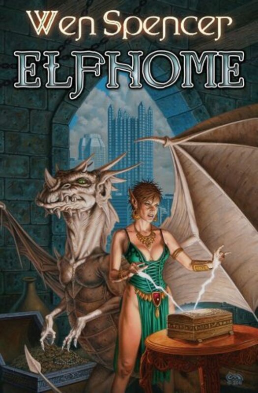 Book cover for "Elfhome" by Wen Spencer