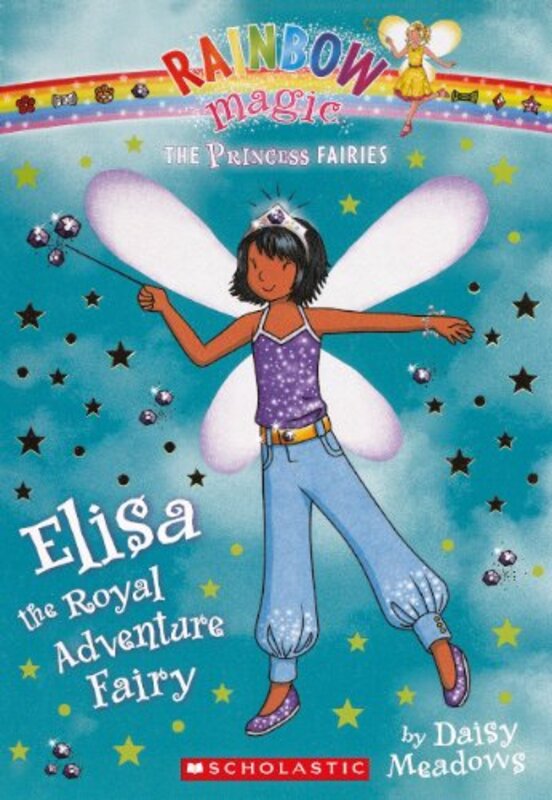 Book cover for "Elisa the Royal Adventure Fairy" by Daisy Meadows