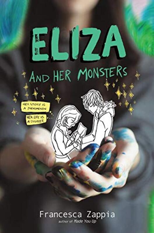 Book cover for "Eliza and Her Monsters" by Francesca Zappia
