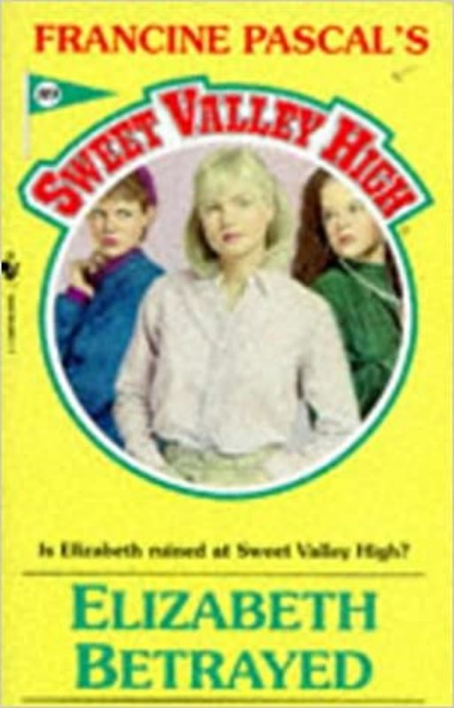 Book cover for "Elizabeth Betrayed" by Francine Pascal