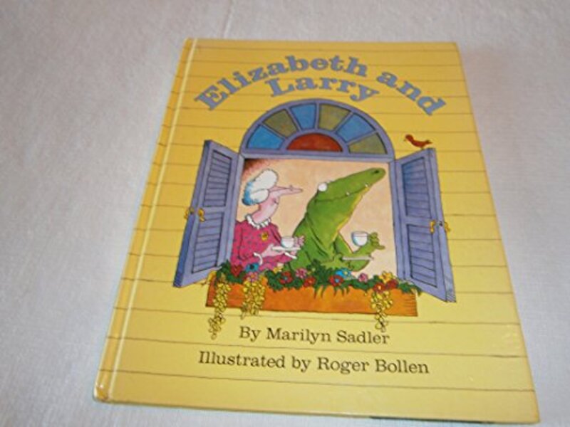 Book cover for "Elizabeth and Larry" by Marilyn Sadler