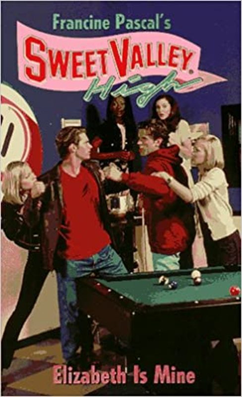 Book cover for "Elizabeth is Mine" by Francine Pascal