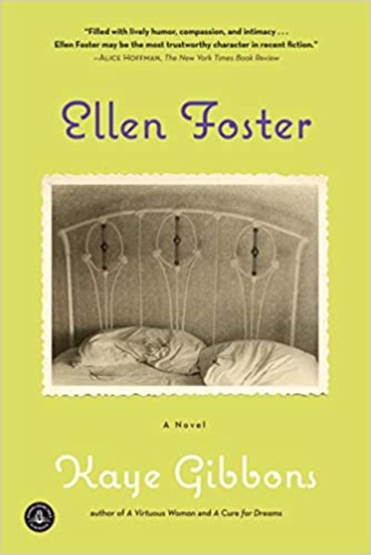 Book cover for "Ellen Foster" by Kaye Gibbons