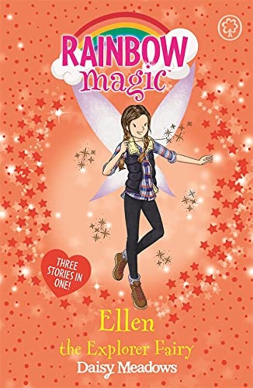 Book cover for "Ellen the Explorer Fairy" by Daisy Meadows
