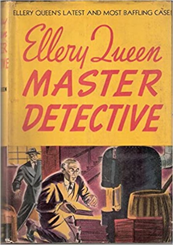 Book cover for "Ellery Queen, Master Detective" by Ellery Queen