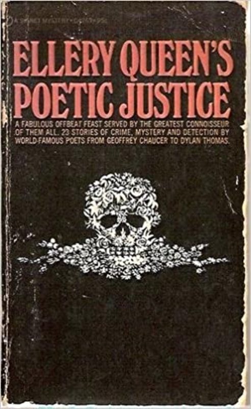 Book cover for "Ellery Queen's Poetic Justice" by Ellery Queen