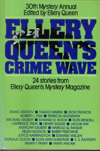 Book cover for "Ellery Queen's Crime Wave" by Ellery Queen