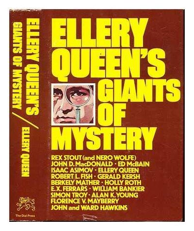 Book cover for "Ellery Queen's Giants of Mystery" by Ellery Queen