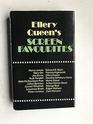Book cover for "Ellery Queen's Screen Favourites" by Ellery Queen