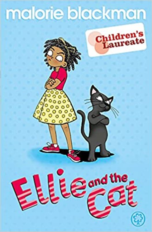 Book cover for "Ellie and the Cat" by Malorie Blackman