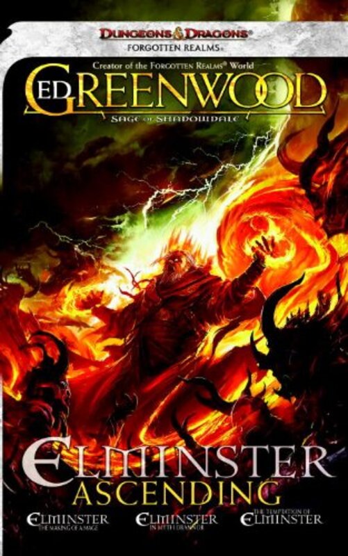 Book cover for "Elminster Ascending" by Ed Greenwood