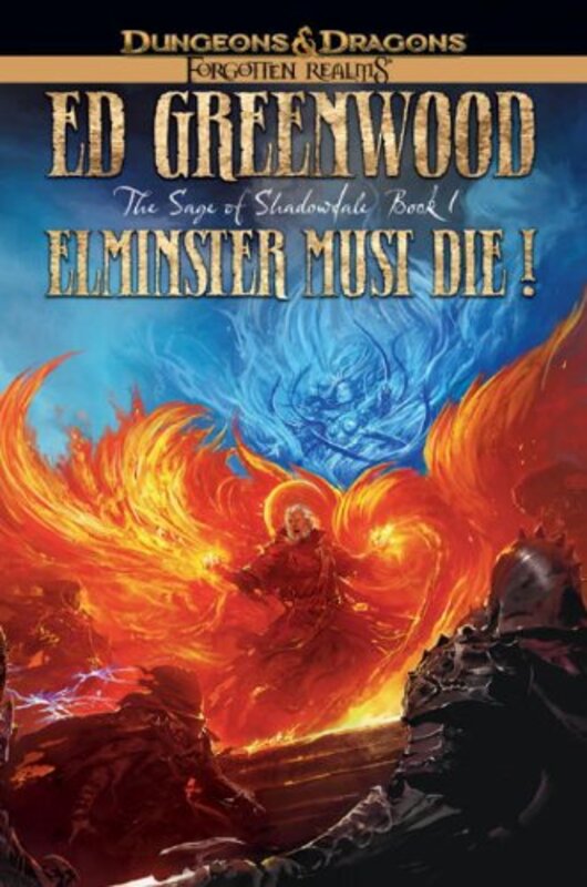 Book cover for "Elminster Must Die" by Ed Greenwood