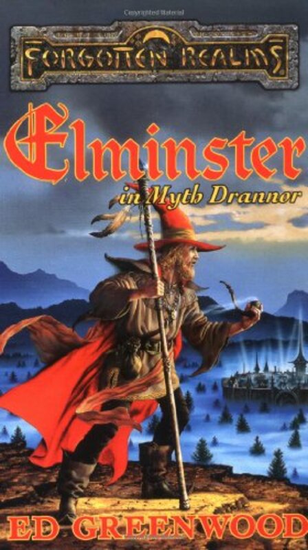 Book cover for "Elminster in Myth Drannor" by Ed Greenwood