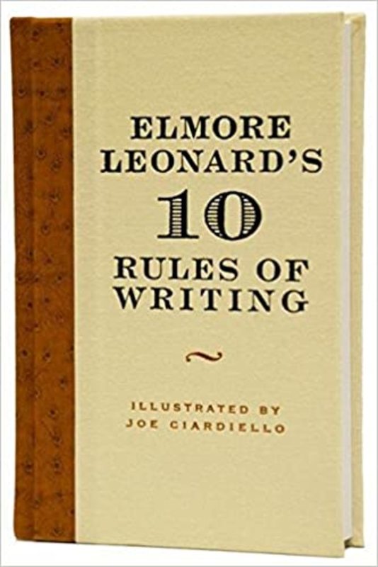 Book cover for "Elmore Leonard's 10 Rules of Writing" by Elmore Leonard