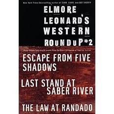 Book cover for "Elmore Leonard's Western Roundup #2" by Elmore Leonard