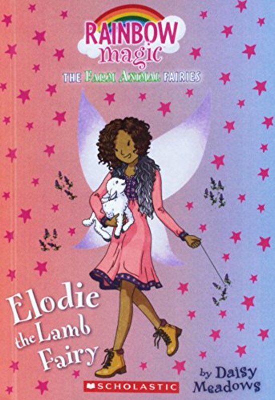 Book cover for "Elodie the Lamb Fairy" by Daisy Meadows