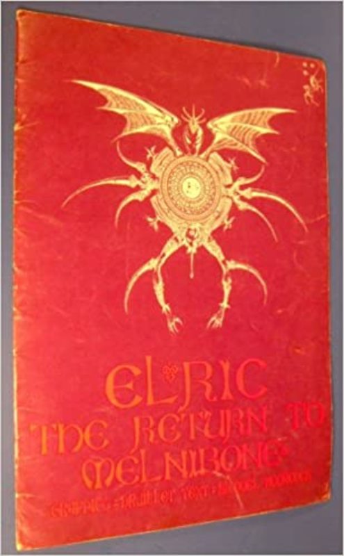 Book cover for "Elric" by Michael Moorcock