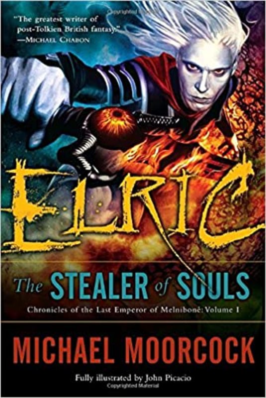 Book cover for "The Stealer of Souls" by Michael Moorcock