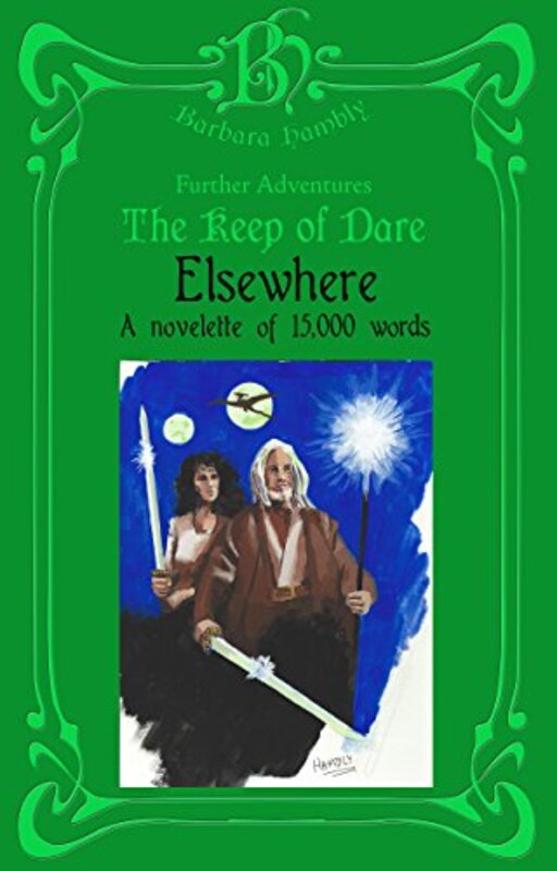 Book cover for "Elsewhere" by Barbara Hambly