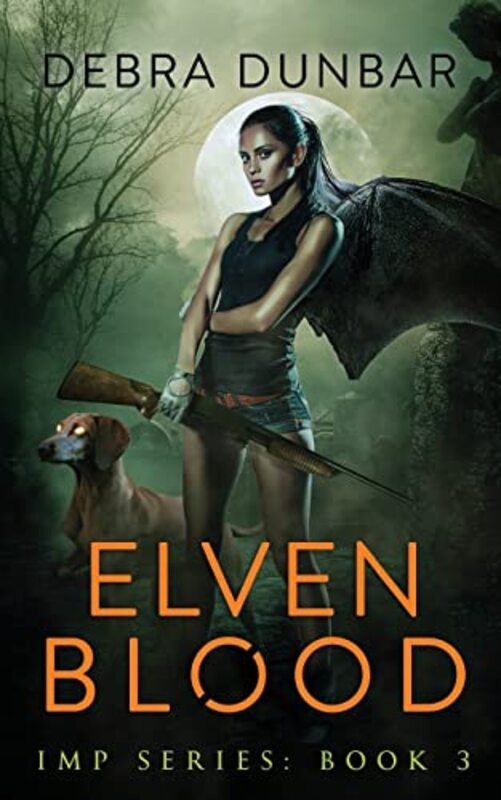 Book cover for "Elven Blood" by Debra Dunbar