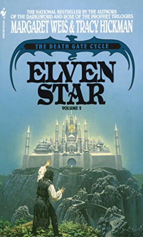 Book cover for "Elven Star" by Tracy Hickman