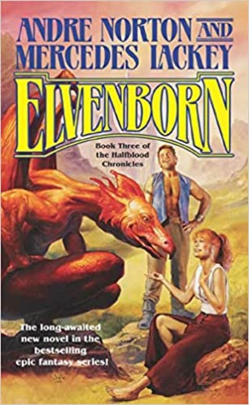 Book cover for "Elvenborn" by Andre Norton
