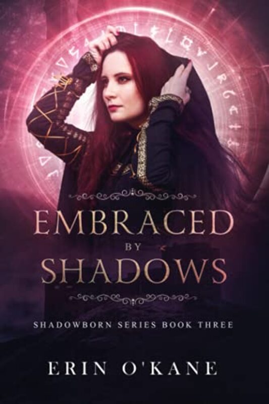 Book cover for "Embraced by Shadows" by Erin O'Kane