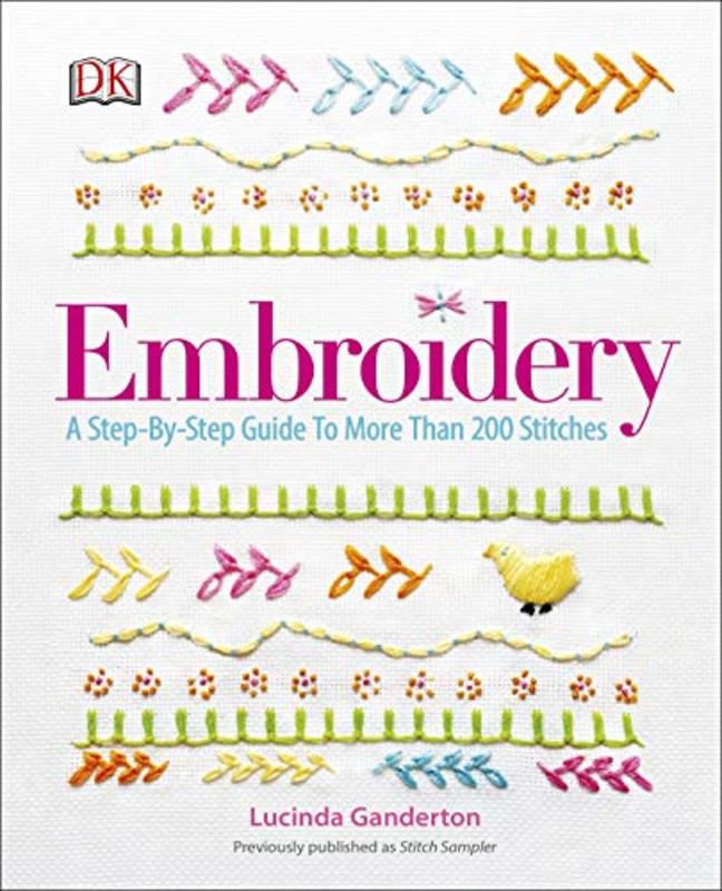 Book cover for "Embroidery" by DK