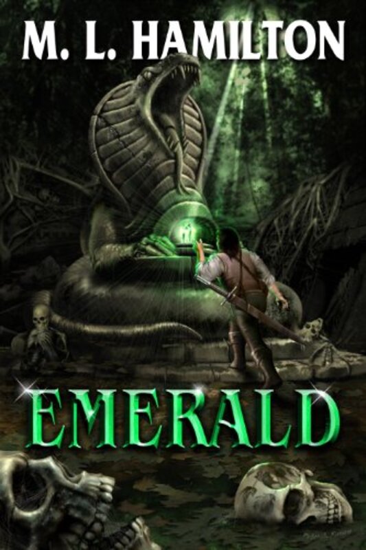 Book cover for "Emerald" by ML Hamilton