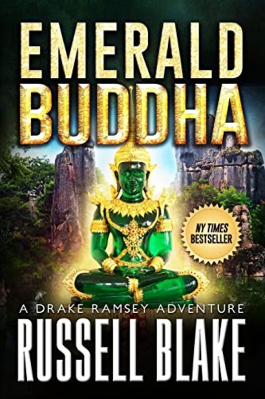Book cover for "Emerald Buddha" by Russell Blake