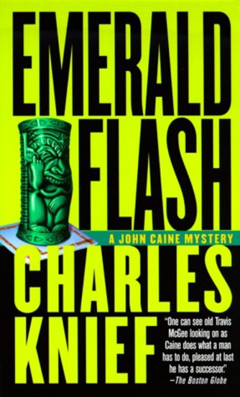 Book cover for "Emerald Flash" by Charles Knief