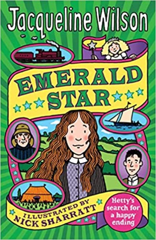 Book cover for "Emerald Star" by Jacqueline Wilson