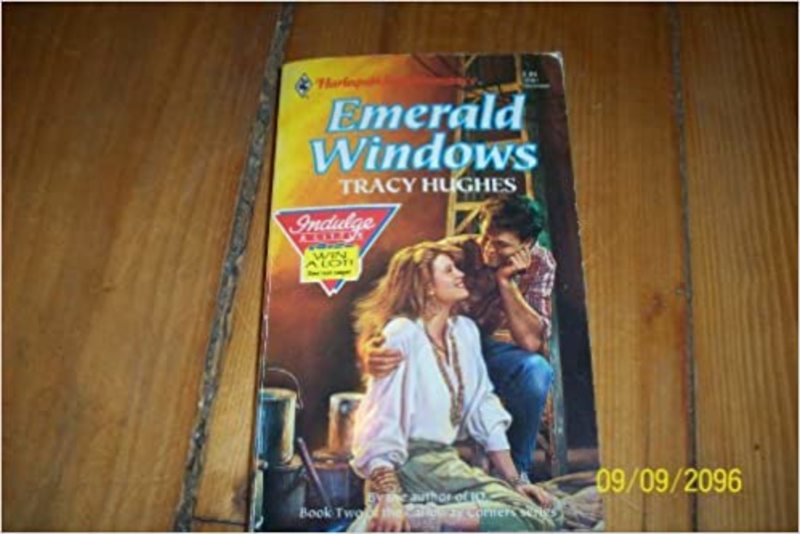 Book cover for "Emerald Windows" by Terri Blackstock