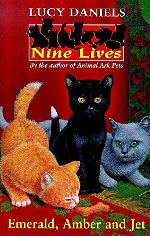 Book cover for "Emerald, Amber and Jet" by Lucy Daniels