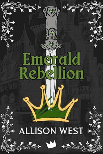 Book cover for "Emerald Rebellion" by Willow Fox
