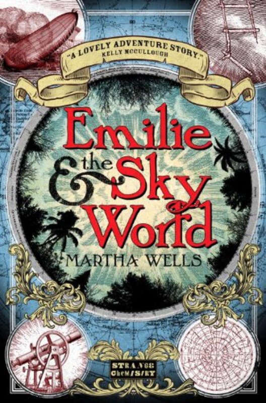 Book cover for "Emilie and the Sky World" by Martha Wells