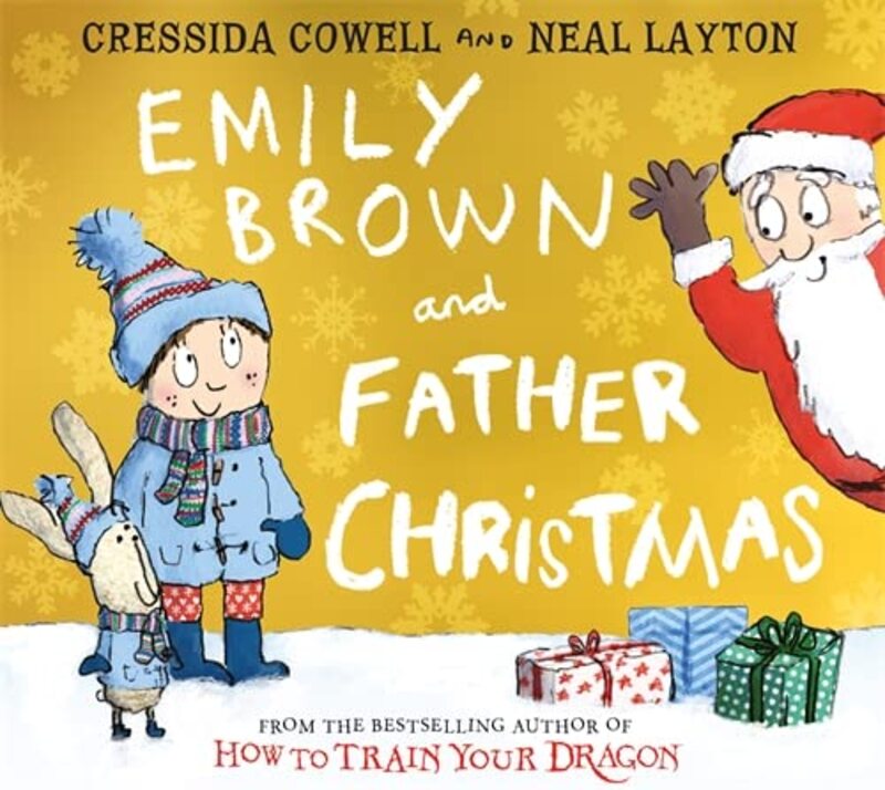 Book cover for "Emily Brown and Father Christmas" by Cressida Cowell