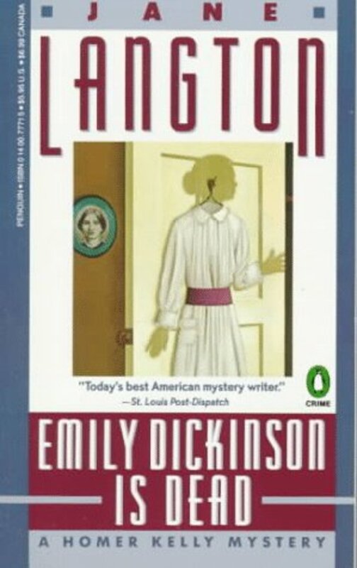 Book cover for "Emily Dickinson is Dead" by Jane Langton
