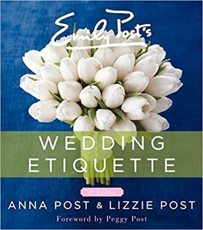 Book cover for "Emily Post's Wedding Etiquette" by Anna Post