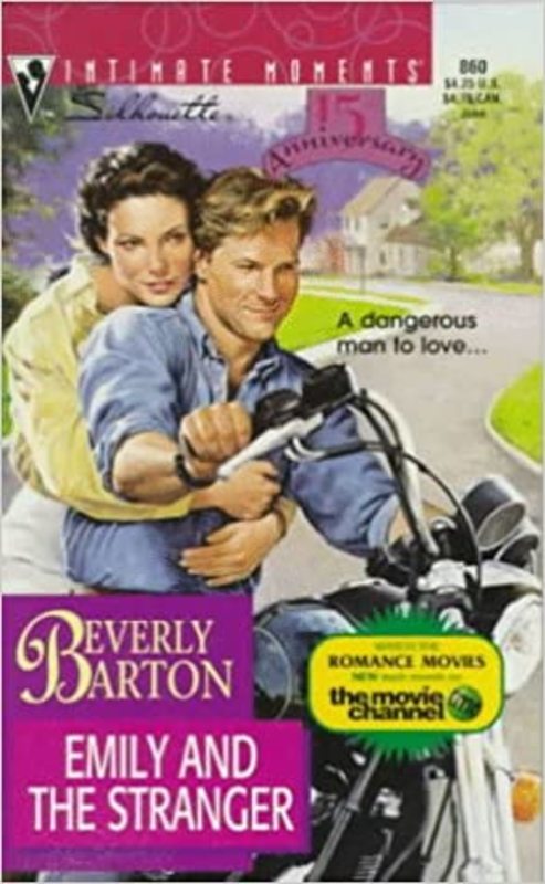 Book cover for "Emily and the Stranger" by Beverly Barton